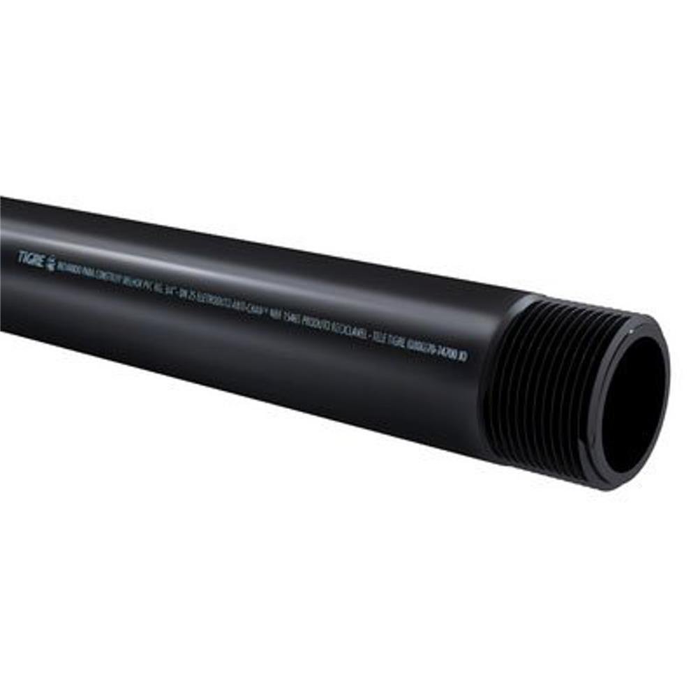 Eletroduto Roscável PVC Preto 1.1/4" 3 Metros - 14021922 - TIGRE - 1