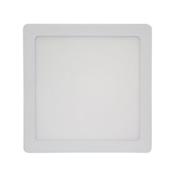 Painel de Led Blumenau Quadrado de Sobrepor 32W Bivolt 3000K Luz Amarela - 1