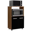 Ver imagem 1 de Balcao Multiuso com Nicho Tais Savana Preto Mobbs