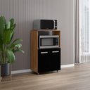 Ver imagem 2 de Balcao Multiuso com Nicho Tais Savana Preto Mobbs