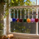 Ver imagem 1 de Cristal Suncatcher Jardim Meditação Carro Kit 8