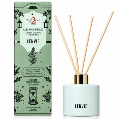Difusor de Perfume Alecrim Guardião 200ml - Edição Especial da Magia À Sedução 2 - Lenvie