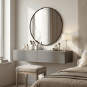 Ver imagem 1 de Aparador Eros 90cm Suspenso Penteadeira Flutuante com Gavetas Moderno Estilo Minimalista:cinza