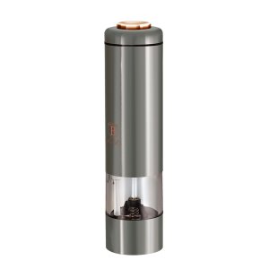 Moedor Elétrico Pimenta e Sal a Pilha Luz Led Berlinger Haus Utensílio Cozinha Temperos Trituração