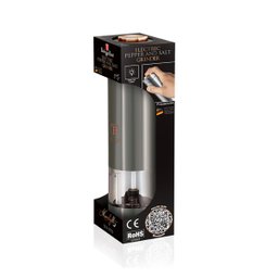 Moedor Elétrico Pimenta e Sal a Pilha Luz Led Berlinger Haus Utensílio Cozinha Temperos Trituração - 6