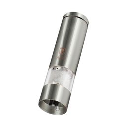 Moedor Elétrico Pimenta e Sal a Pilha Luz Led Berlinger Haus Utensílio Cozinha Temperos Trituração - 10