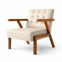 Ver imagem 4 de Conjunto 2 Poltronas Corino Zara Capitone Moderna Decorativa Braços Assimétricos 64cm para Sala Escr