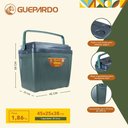 Ver imagem 2 de Cooler Siberian 25 Litros Verde - 46092-Vd - Guepardo
