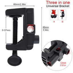 Luminária Mesa E Bancada Escritorio Quarto Articulável Metal Grande Garra - 4