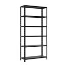 Ver imagem 6 de Estante / Armario de Aço 90cm 6 Bandejas Suporta 120kg:preto
