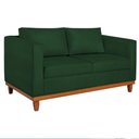 Ver imagem 6 de Sofá 2 e 3 Lugares Europa 180cm Suede - Doce Sonho Móveis Verde