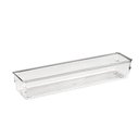 Ver imagem 1 de Organizador de Gavetas Modular Multiúso em Plástico Transparente 30,7x7cm Transparente