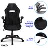 Cadeira Gamer Moob Force Giratória Braços Ajustáveis e Função Relax Preto - 4