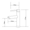 Torneira para Banheiro Prizi Pipe Mini Misturador Monocomand - 2