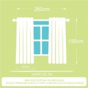 Ver mais imagens de Cortina Infantil Trator Amarelo + 3 Capas Almofadas 2,6x1,5m