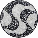 Ver imagem 1 de Rosone Mosaico Contemporâneo Copacabana 60cm