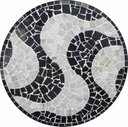 Ver imagem 1 de Rosone Mosaico Contemporâneo Copacabana 60cm