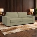 Ver imagem 2 de Sofá Decorativo Sala de Estar Champions 2 Lugares 150cm Couro Fendi - Mozzelar