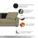 Ver imagem 3 de Sofá Decorativo Sala de Estar Champions 2 Lugares 150cm Couro Fendi - Mozzelar
