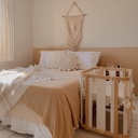Ver imagem 6 de Berço 3 em 1 com Mini Berço + Berço + Mini Cama Branco com Carvalho Malva
