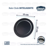 Ralo Click Redondo 15cm Smart Depot Ralo Inteligente Proteção contra Insetos Anti Odor Preto Fosco - 8