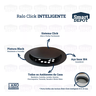 Ralo Click Redondo 15cm Smart Depot Ralo Inteligente Proteção contra Insetos Anti Odor Preto Fosco - 7