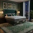 Ver imagem 5 de Cama Box King Castor Silver Star Air One Face Tecnopedic 193x203x59 + Box Castor