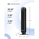 Ver mais imagens de Dreo Nomad One: Ventilador Torre Oscilante 90º Silencioso 4 Velocidades e 4 Modos (dr-htf007)