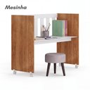 Ver mais imagens de Mini Berço Moisés Multifuncional 100% MDF com Colchão Incluso Multimóveis Crtig-BER004 Branco/