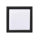 Ver imagem 2 de Painel Led Embutir Quadrado Recuado 24w 3000k Preto Stella