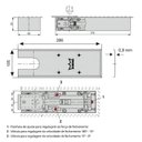 Ver imagem 4 de Mola Hidráulica Dormakaba Bts-75V Original Piso Dorma Nova Porta Vidro Blindex