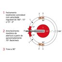 Ver imagem 5 de Mola Hidráulica Dormakaba Bts-75V Original Piso Dorma Nova Porta Vidro Blindex