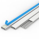 Ver imagem 1 de Canaleta Sistema X Fita Adesiva 40x15 2metro Branca Enerbras