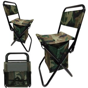 Cadeira Bolsa 2 Em 1 Dobravel Pesca Praia Piquenique Acampamento Camping Ar Livre Fila Espera Descan