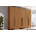 Ver imagem 6 de Guarda Roupa Casal Jade 6 Portas 3 Gavetas Cinamomo Henn