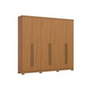Ver imagem 2 de Guarda Roupa Casal Jade 6 Portas 3 Gavetas Cinamomo Henn
