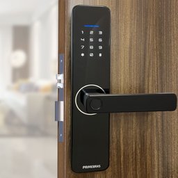 Fechadura Digital Biométrica Smart Primebras para Porta de Madeira - 2