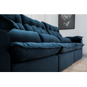 Ver imagem 6 de Sofá Retrátil e Reclinável Ipanema 2,10m em Tecido Veludo C/ 03 Módulos - Montagem Inclusa