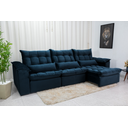 Ver mais imagens de Sofá Retrátil e Reclinável Ipanema 2,10m em Tecido Veludo C/ 03 Módulos - Montagem Inclusa