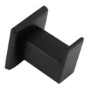 Ver imagem 1 de Cabide Gardenia Barra Chata 3/4 Inox Preto Metais Banheiro