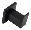 Ver imagem 1 de Cabide Gardenia Barra Chata 3/4 Inox Preto Metais Banheiro