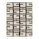 Ver imagem 2 de Tapete Rayza Marbella Cyclone Black Otelo 2.50m X 3.50m
