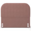 Ver imagem 5 de Cabeceira Cama Box Queen Estofada Orgânica 160cm Alice W01 Suede Rosê - Lyam Decor