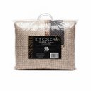 Ver imagem 2 de Kit Cobre Leito Colcha Colore Estampado Sb Casa