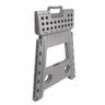 Banco Dobrável de Plástico Cinza 39cm - Lyor - 4