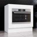 Ver imagem 1 de Armário de Cozinha para Forno de Embutir Americana Branco - Henn