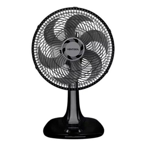 Ventilador Oscilante Mesa 30cm Turbo 6 Pás 220v Premium Ventisol