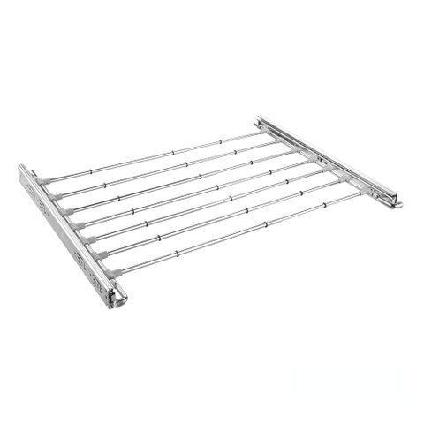 Calceiro Extensível Cromado com Corrediça Telescópica 470 a 770x40x470 Mm 6060 Masutti Copat