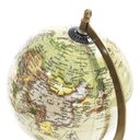 Ver imagem 4 de Globo Terrestre com Base Arredondada em Madeira e Plástico 32cm