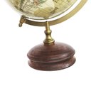 Ver imagem 6 de Globo Terrestre com Base Arredondada em Madeira e Plástico 32cm